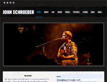 Tablet Screenshot of johnschroedermusic.com